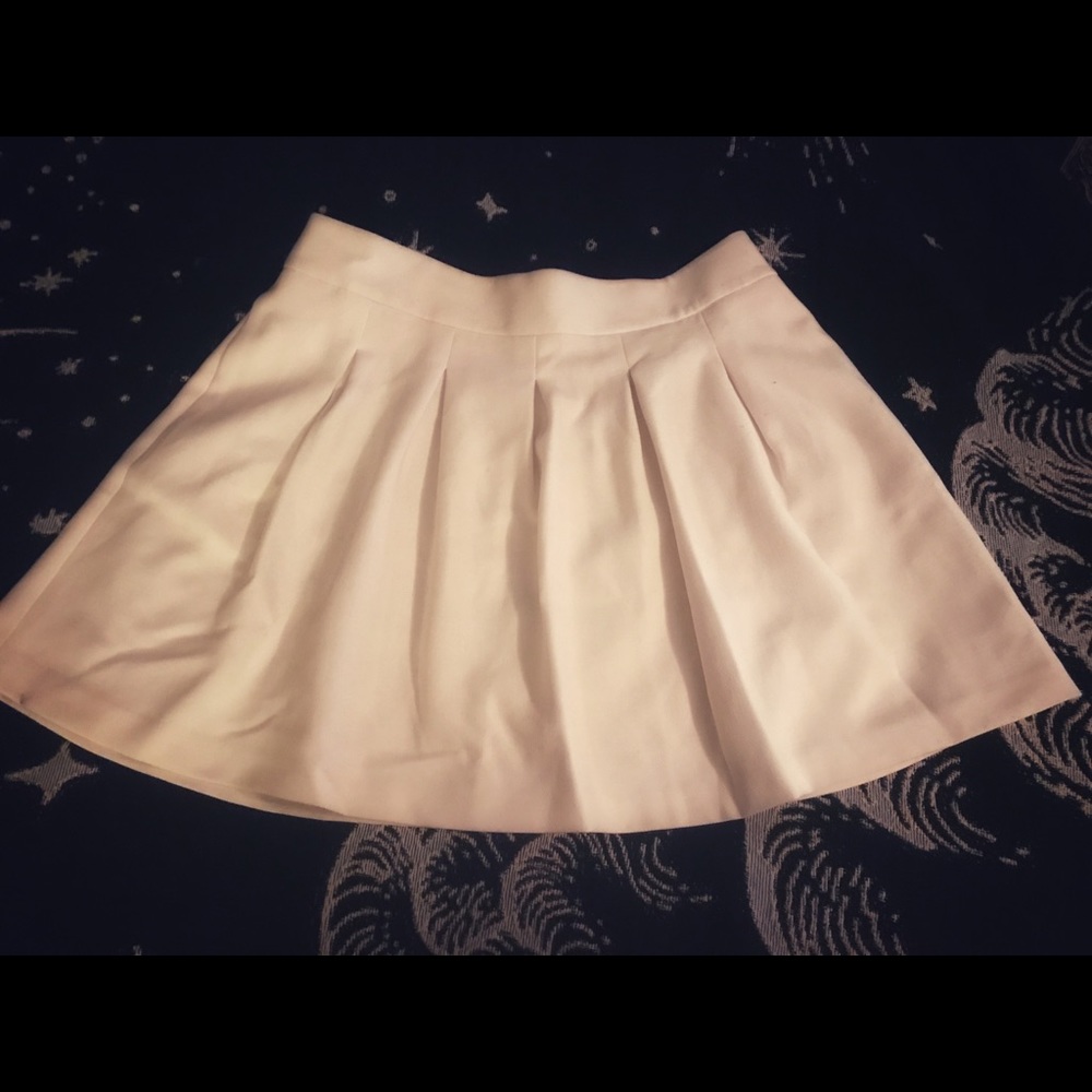 Ivory tennis skirt
